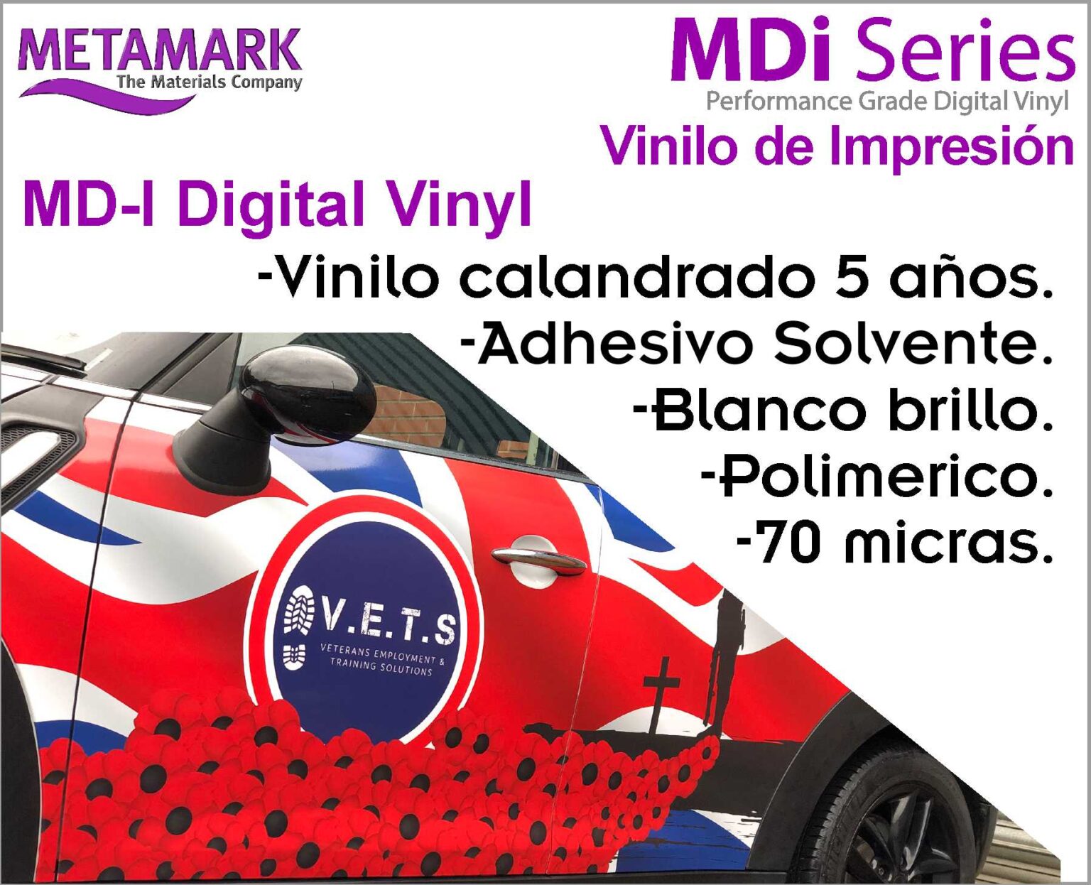 METAMARK SERIE 4 MATE - Vinilo de Corte