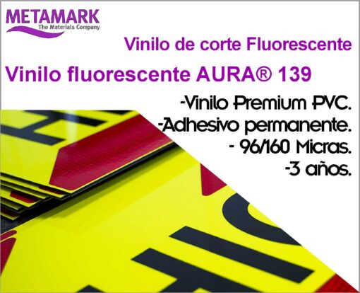 Vinilo fluorescente AURA® 139