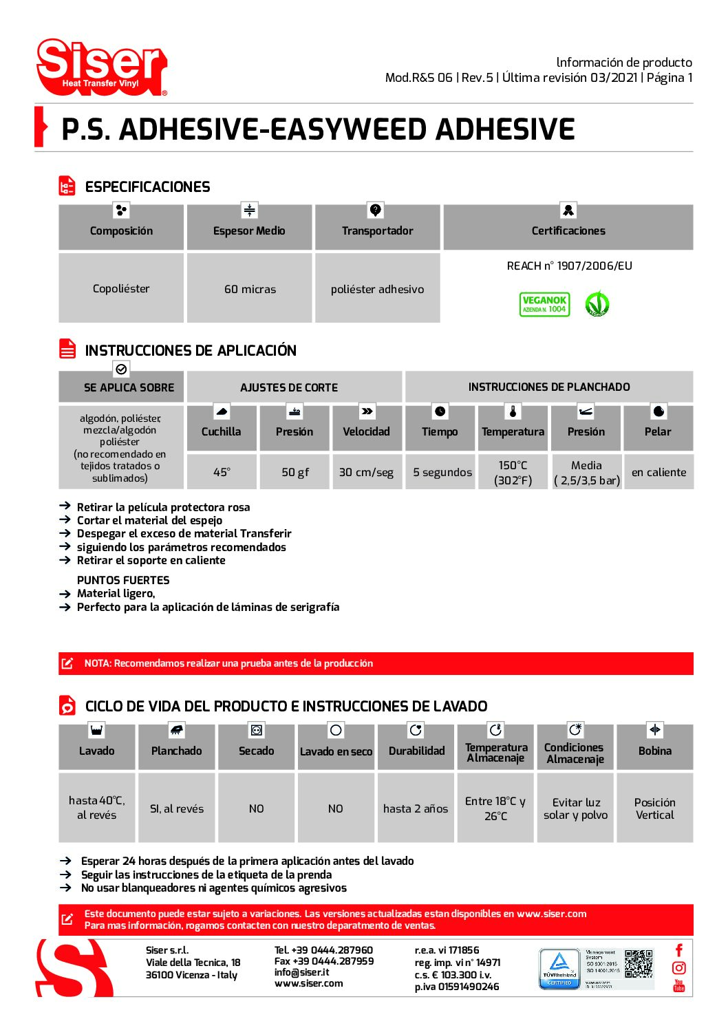 PS ADHESIVE - Imagen 3