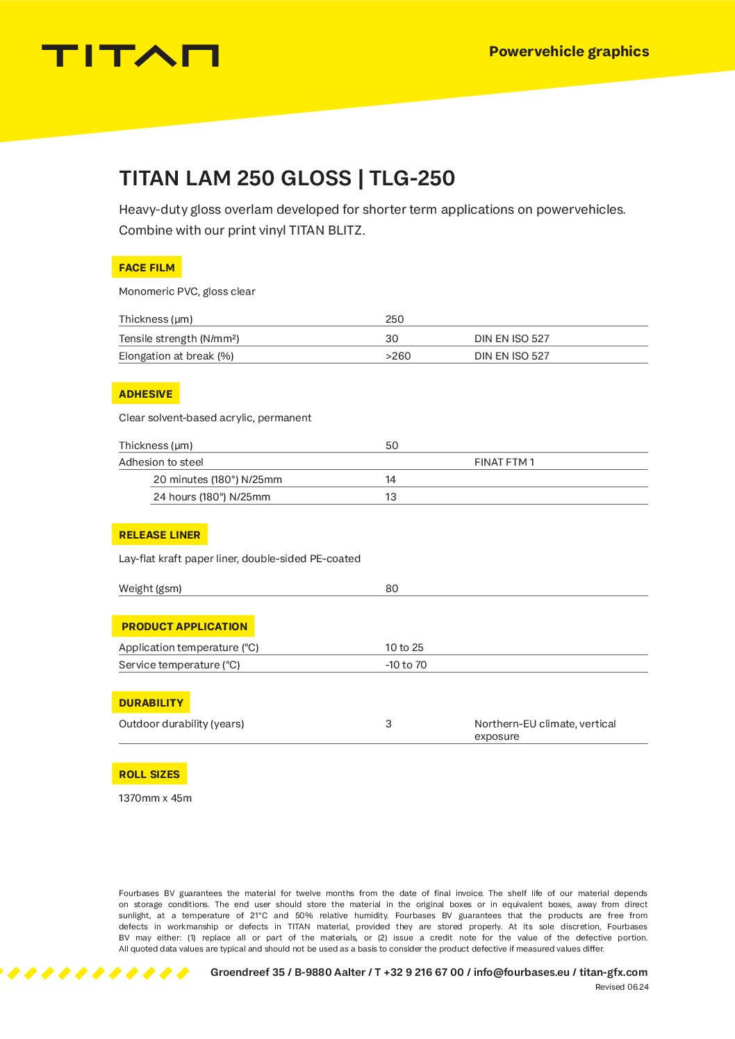 TLG-300 TITAN LAM 250 GLOSS - Imagen 9