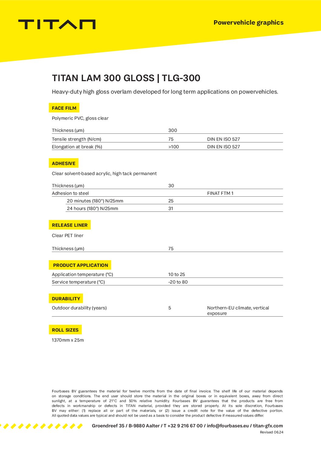 TLG-300 TITAN LAM 300 GLOSS - Imagen 4